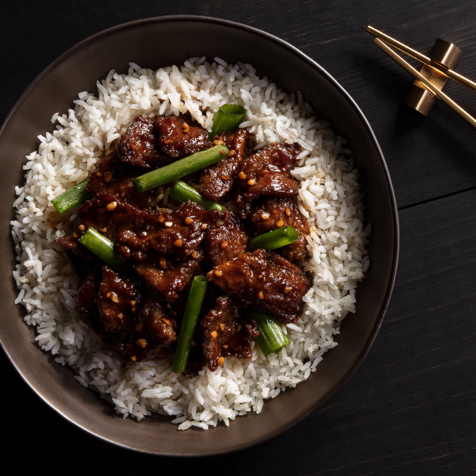 Mongolian Beef Lunch Bowl P.F. Chang's Aruba