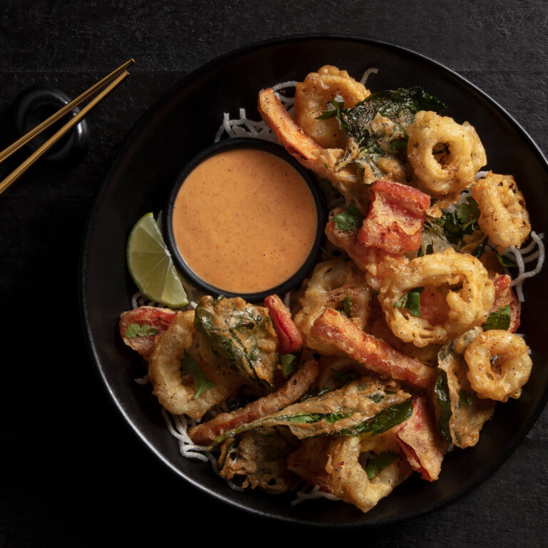 Tempura Calamari with Vegetables P.F. Chang's Aruba